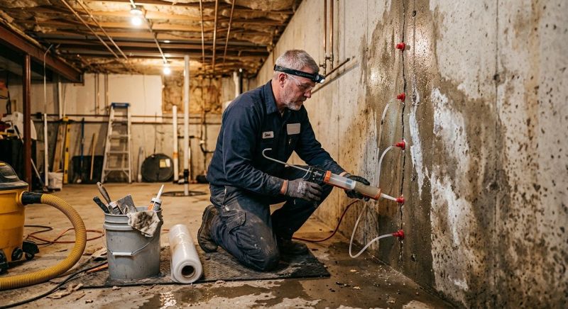 Basement Seepage Repair in Fort Myers, FL