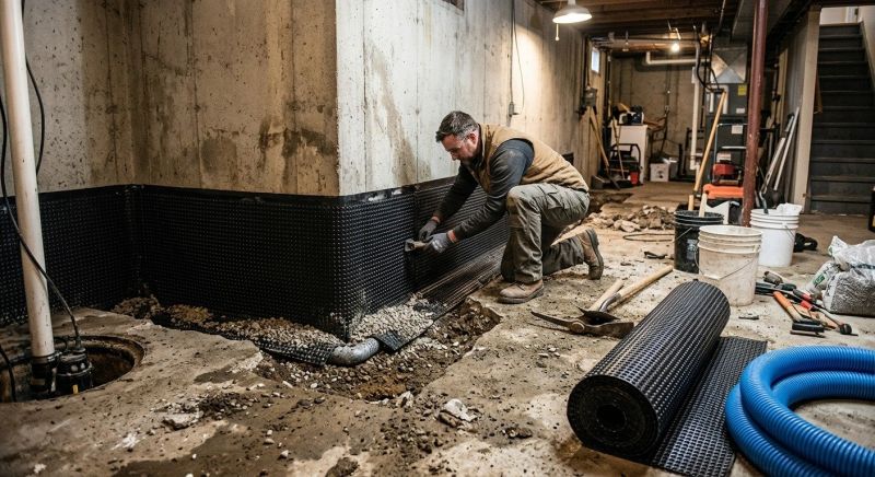 Basement Water Prevention in Grand Rapids, MI
