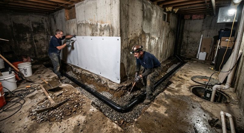 Waterproofing And Drainage