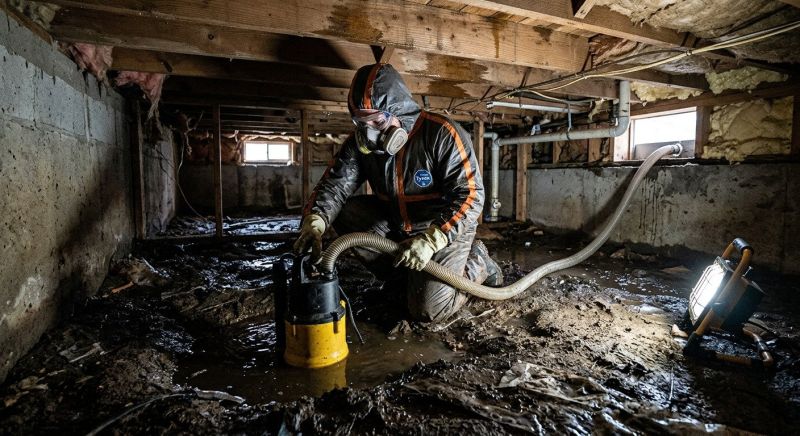 Crawlspace Water Removal in Chandler, AZ