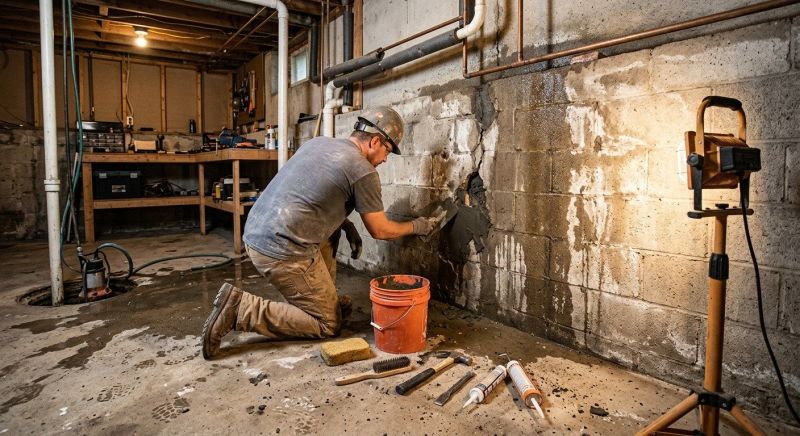 Leaking Basement Repair in Grand Rapids, MI