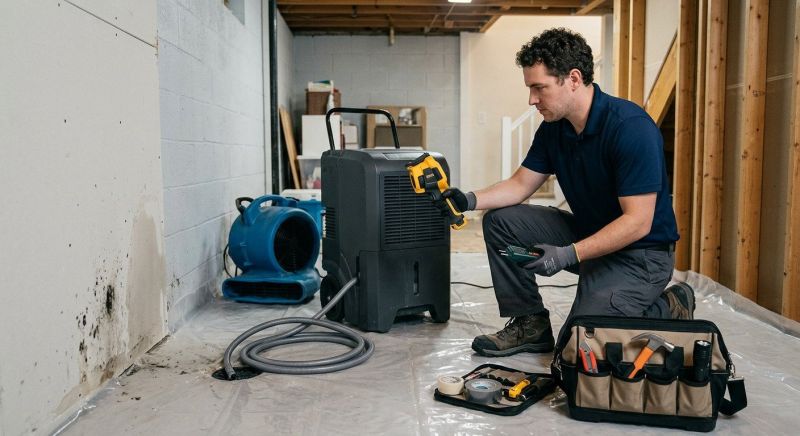 Basement Drying in Scottsdale, AZ