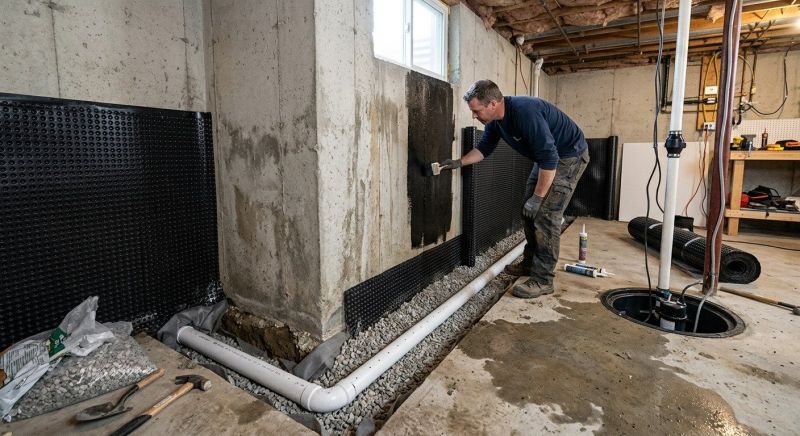 Basement Walls Waterproofing in Fort Wayne, IN