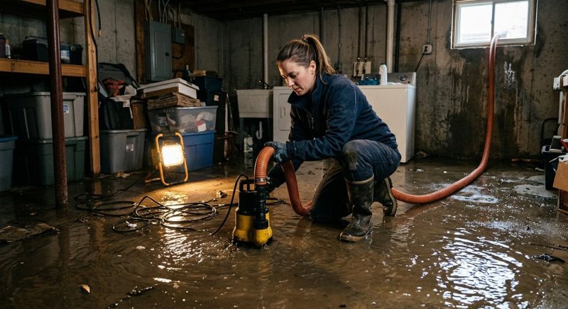 Basement Water Cleanup in Mesa, AZ