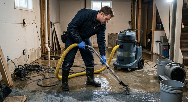 Basement Water Cleanup in Mesa, AZ