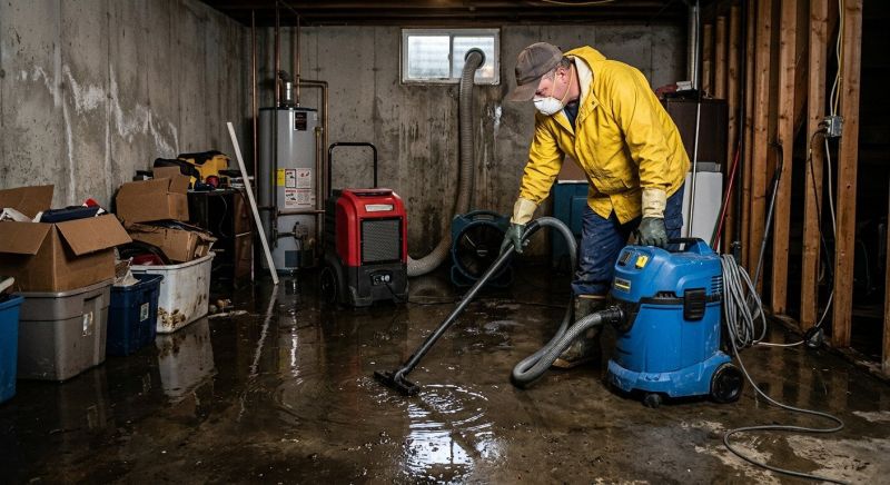 Basement Water Cleanup in Phoenix, AZ