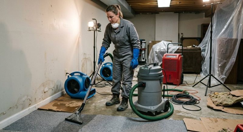 Basement Water Mitigation in Phoenix, AZ