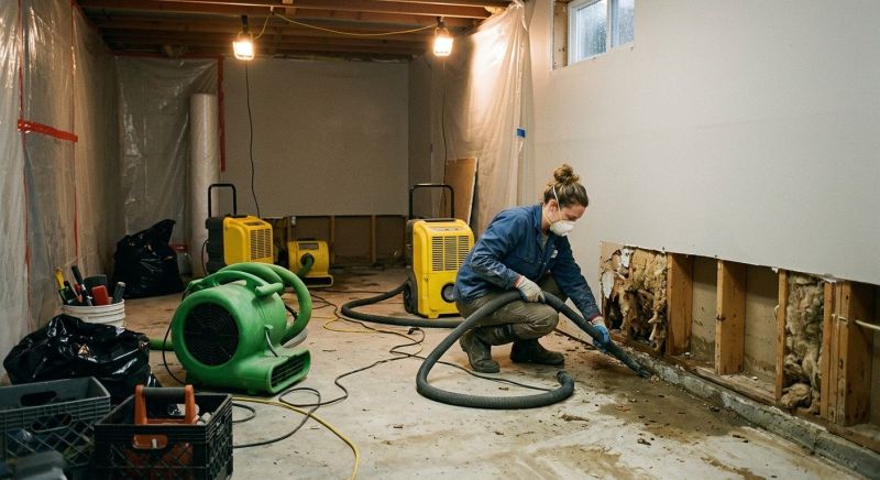 Basement Water Mitigation in Chandler, AZ