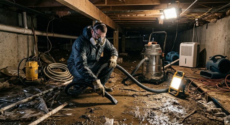 Crawl Space Water Remediation in Mesa, AZ