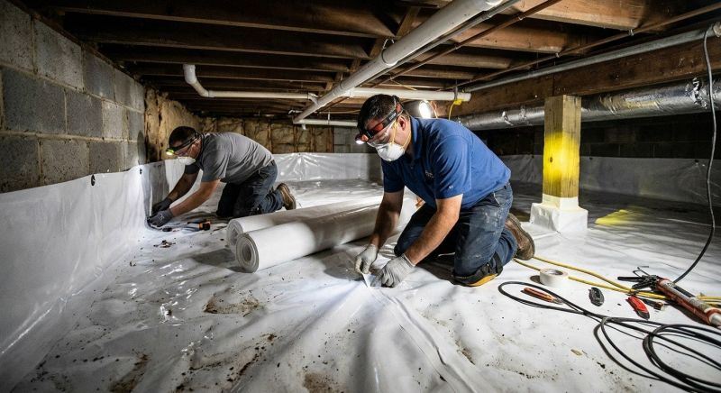 Crawlspace Waterproofing in Greenville, SC