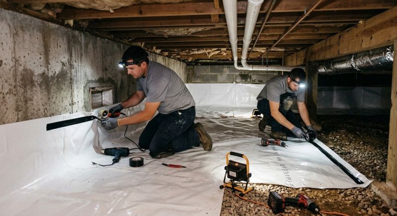 Crawlspace Waterproofing in Grand Rapids, MI