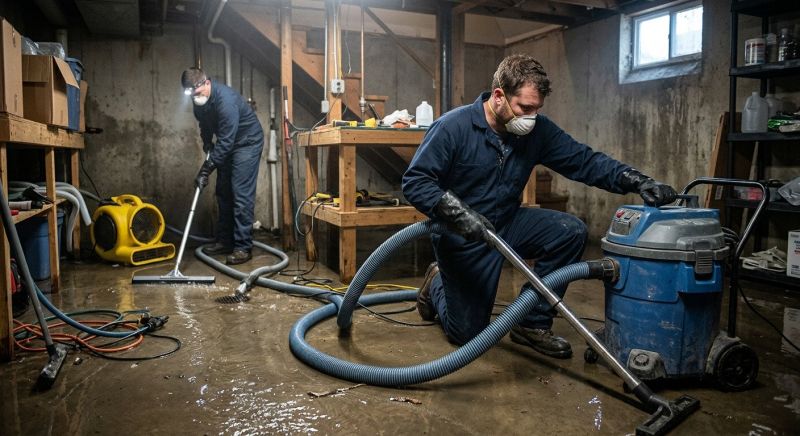 Flood Damage Cleanup in Chandler, AZ