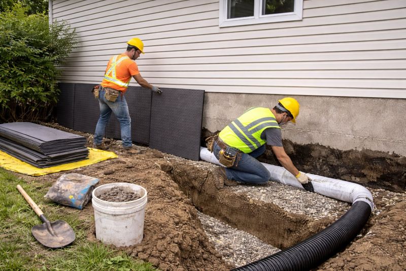 Foundation Moisture Prevention in Fredericksburg, VA
