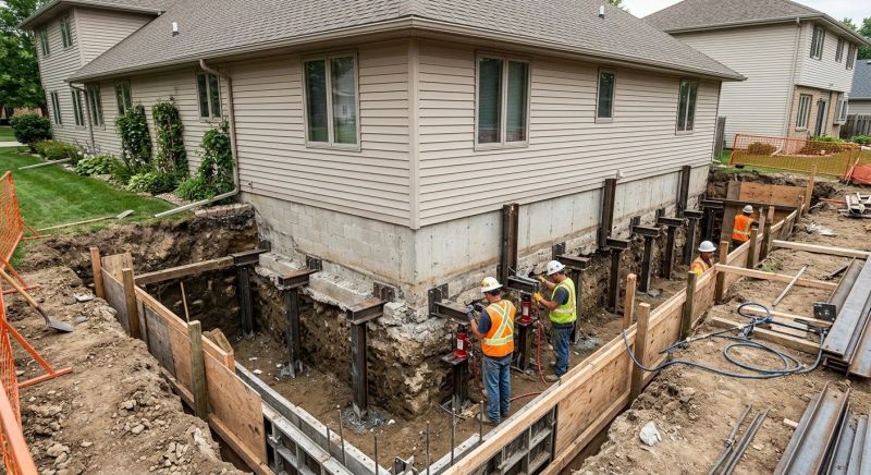 House Underpinning in Columbus, OH