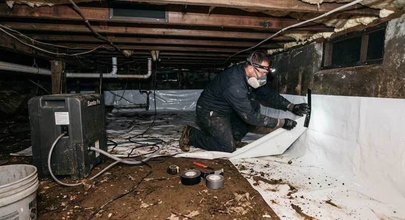Vapor Barrier Installation in Fredericksburg, VA