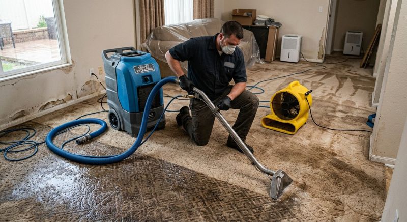 Wet Carpet Drying in Scottsdale, AZ