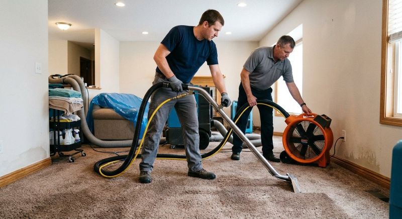 Wet Carpet Restoration in Gilbert, AZ